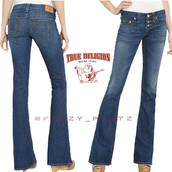 true religion button fly jeans
